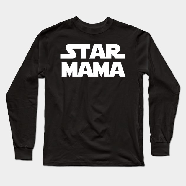 Star Mama Long Sleeve T-Shirt by RedFishRueFish